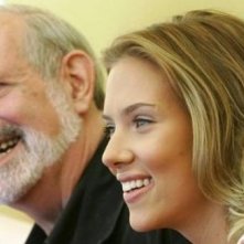 Scarlett Johansson  con Brian De Palma a Venezia 2006 per presentare The Black Dahlia