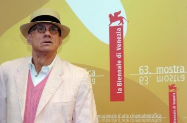 Lo scrittore James Ellroy a Venezia 2006 per presentare The Black Dahlia