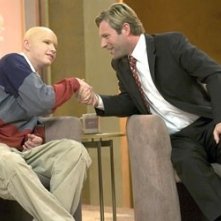 Aaron Eckhart ed Eric Haberman in Thank You for Smoking