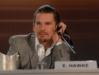 Ethan Hawke a Venezia 2006 per presentare il film The Hottest State
