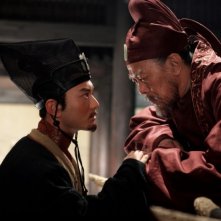 Huang Xiaoming e Ma Jingwu in una scena del film The Banquet