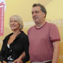 Helen Mirren e Stephen Frears a Venezia 2006 per presentare The Queen