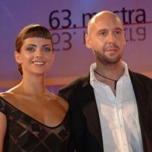 Macarena Gómez e Jaume Balagueró a Venezia 2006 per presentare Para entrar a vivir