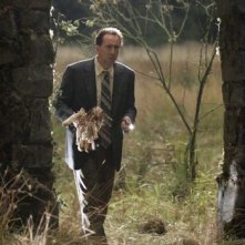 Nicolas Cage in una scena del film The Wicker Man