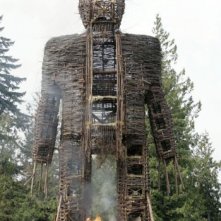 una scena del film The Wicker Man