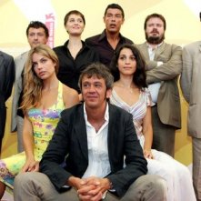 Rocco Papaleo, Valerio Binasco, Paola Cortellesi, Alessandro Gassman, Giuseppe Battiston, Giorgio Tirabassi, Micaela Ramazzotti, Donatella Finocchiaro e Gianluca Maria Tavarelli a Venezia 2006