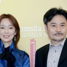 Venezia 2006: il regista Kiyoshi Kurosawa e l'attrice Hazuki Riona presentano il film Retribuition