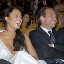 Lindsay Lohan e Christian Slater a Venezia 2006 per presentare il film di Bobby