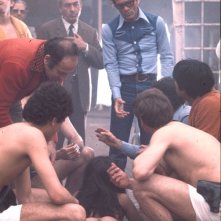 Pier Paolo Pasolini in una scena di Pasolini prossimo nostro