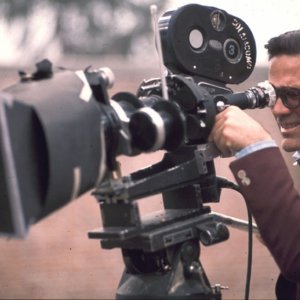 Pier Paolo Pasolini in una scena di Pasolini prossimo nostro
