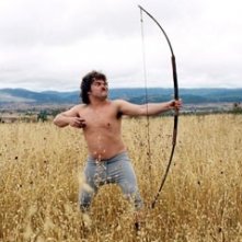 Jack Black in una scena della commedia Super Nacho