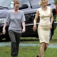 Nicole Kidman sul set de La bussola d'oro