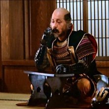 l'attore Tatsuya Nakadai in una scena di KAGEMUSHA - L'OMBRA DEL GUERRIERO