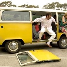 Abigail Breslin, Steve Carell e Toni Collette in Little Miss Sunshine