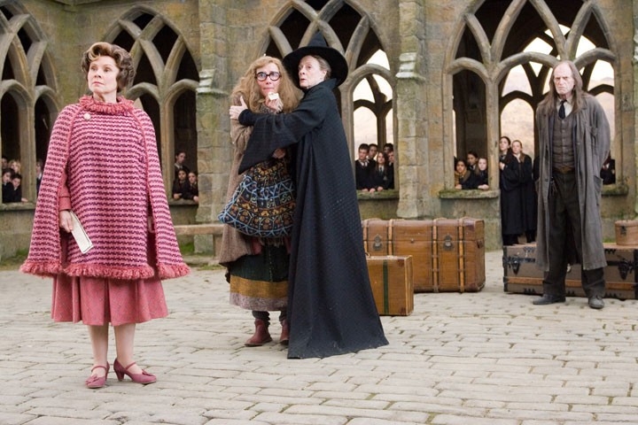 Imelda Staunton Emma Thompson Maggie Smith E David Bradley In Una Scena Di Harry Potter E L Ordine Della Fenice 30852