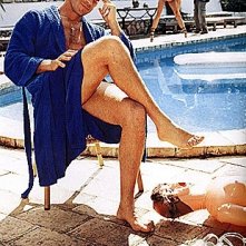 Rocco Siffredi durante le riprese di un celebre spot