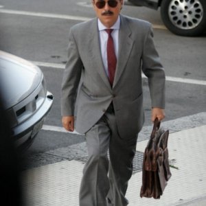 Massimo Dapporto in una scena della fiction 'Giovanni Falcone'