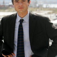 Paolo Briguglia in una scena della fiction 'Giovanni Falcone'