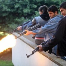 Una scena drammatica della fiction 'Giovanni Falcone'