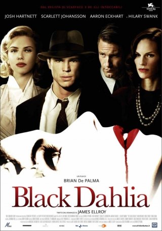 La locandina italiana di The Black Dahlia
