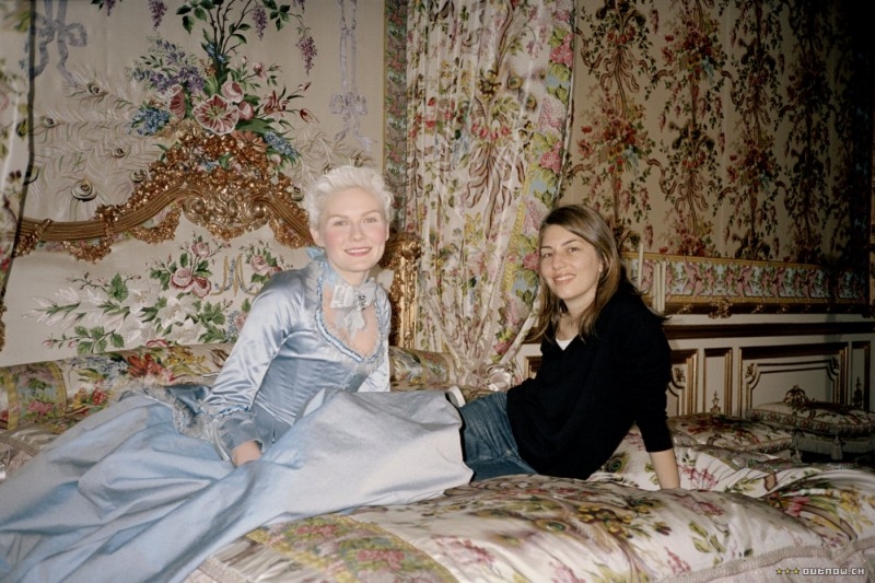 Sofia Coppola e Kirsten Dunst sul set di Marie-Antoinette