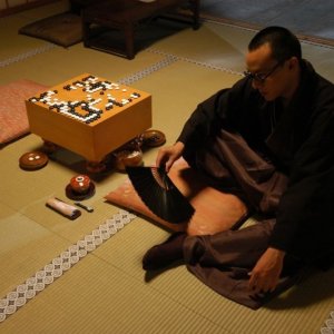 Una scena del film The Go Master