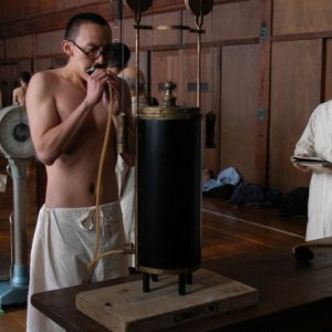 Una scena del film The Go Master