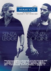 La locandina italiana di Miami Vice