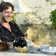 Russell Crowe in una scena del film Un'ottima annata - A Good Year