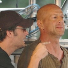 Bruce Willis Sul Set Del Film Live Free Or Die Hard 31175