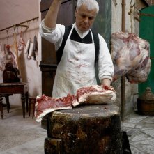 Michele Placido è un macellaio in Assunta Spina