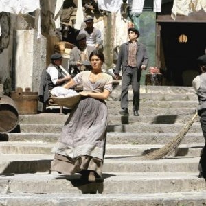Una scena della fiction 'Assunta Spina'