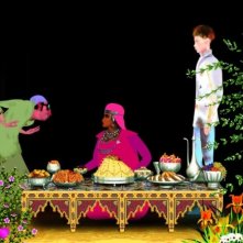 Una scena del film Azur e Asmar