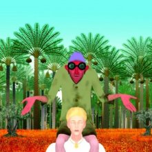 Una scena del film Azur e Asmar con i due protagonisti