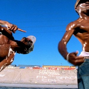 Una scena del film Rize