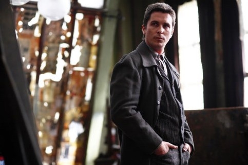 Christian Bale in The Prestige, diretto da Christopher Nolan