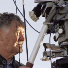 Ermanno Olmi sul set del film Cento chiodi