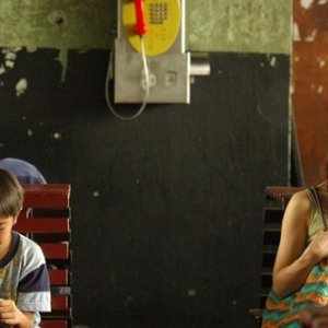 Una scena del film Fu Zi