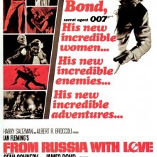 La locandina di Agente 007, dalla Russia con amore