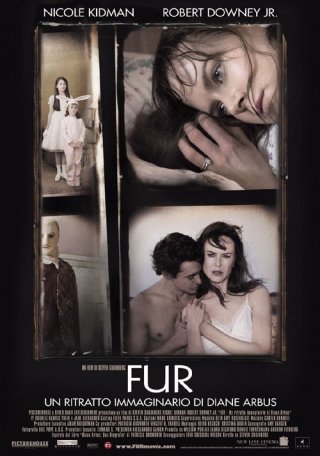 La locandina italiana di Fur: un ritratto immaginario di Diane Arbus