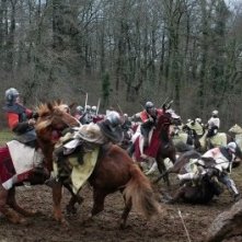 Una scena di battaglia de 'La freccia nera'