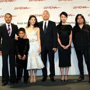 Il cast di 'Fu Zi' a Roma