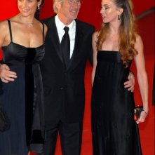 Festa del Cinema di Roma 2006: Richard Gere presenta 'L'imbroglio'. L'attore è in compagnia di Carey Lowell e Yvonne Sciò