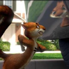 Una scena del film La gang del bosco