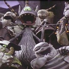 Alcuni degli strampalati e irresistibili protagonisti del film Nightmare Before Christmas