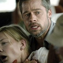 Cate Blanchett e Brad Pitt in una scena di Babel