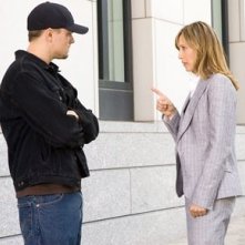 Leonardo DiCaprio e Vera Farmiga in una scena di The Departed