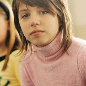 Luna Mijovic in una scena di Grbavica