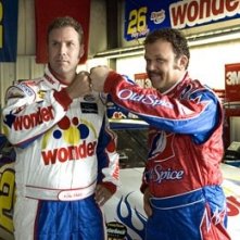 Will Ferrell e John C. Reilly nella commedia Ricky Bobby - la storia di un uomo che sapeva contare fino a uno
