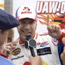 Will Ferrell al microfono in Ricky Bobby - la storia di un uomo che sapeva contare fino a uno